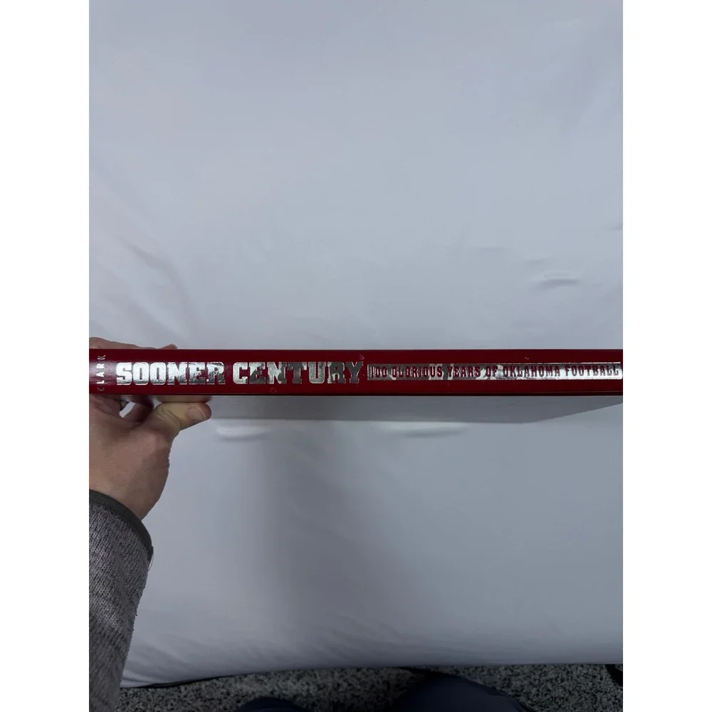 Sooner Century Oklahoma Football Hardcover Book 1995 J. Brent Clark OU Sooners‎